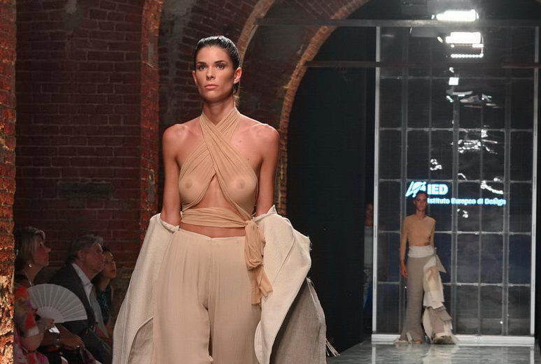 Фотограф высокой моды в Италии фэшн Турин